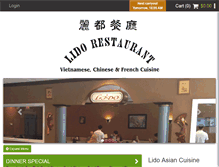 Tablet Screenshot of lidorestaurantokc.com